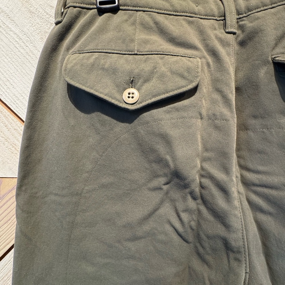 LL Bean Field Patch Pants, Green Size 30/ 31 - Picture 8 of 8